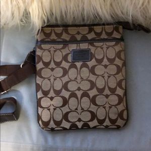 Brown Coach Crossbody
